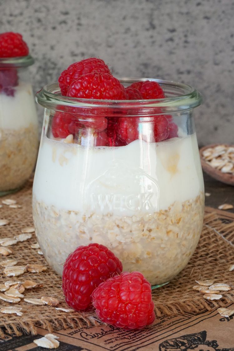 Overnight Oats mit Joghurt