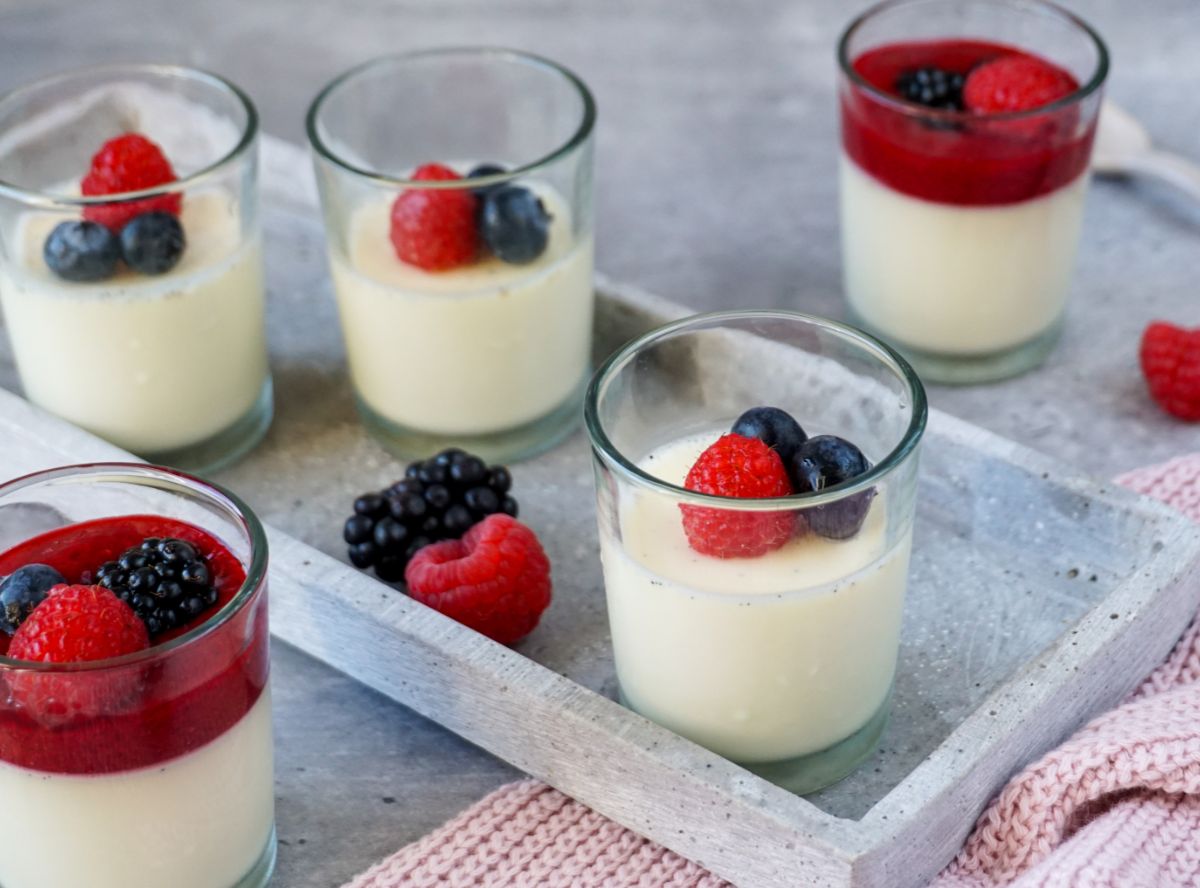 Panna Cotta Rezept einfach Panna Cotta Rezept einfach