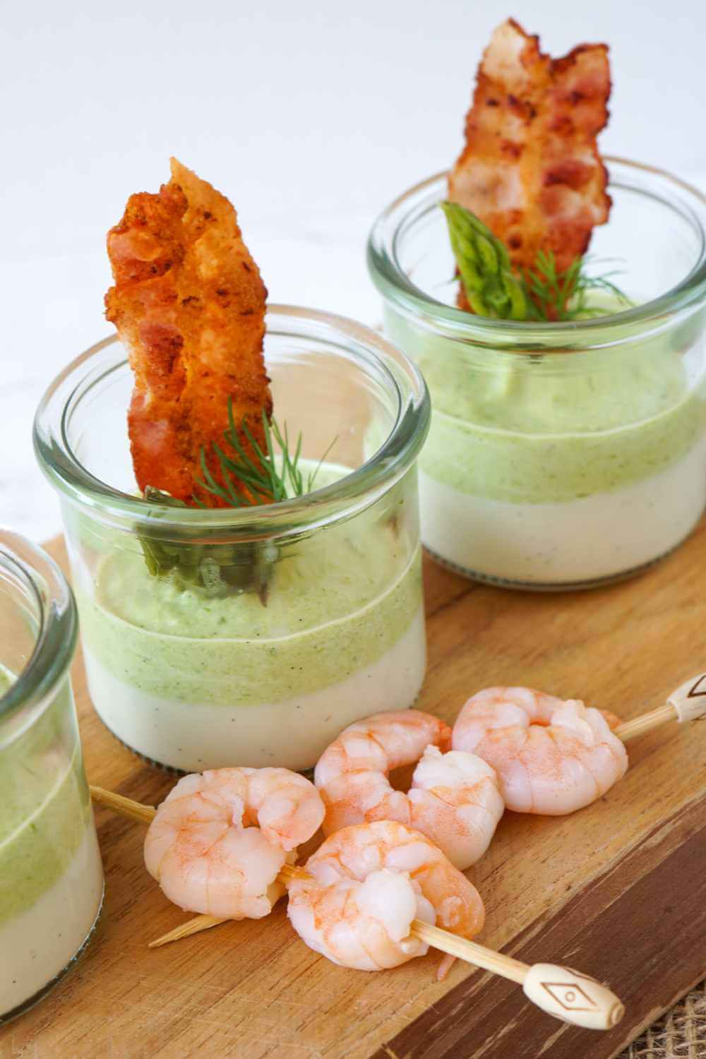 Panna Cotta mit Spargel Panna Cotta mit Spargel
