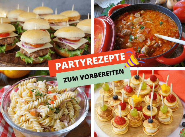 Die besten Partyrezepte