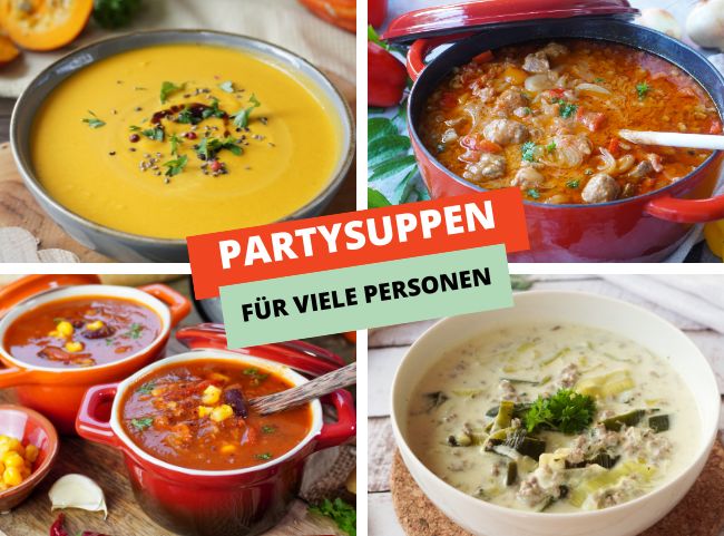 Partysuppen Rezepte