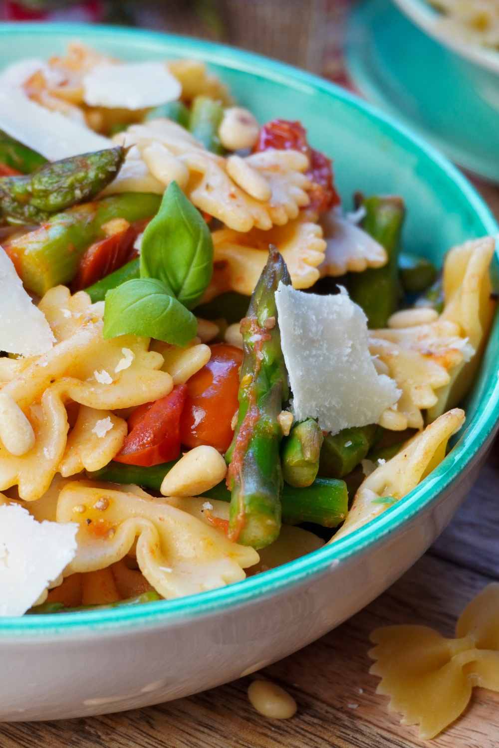 Pasta mit grünem Spargel Pasta mit grünem Spargel