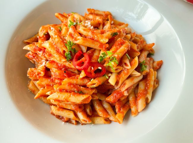 Penne all’arrabbiata