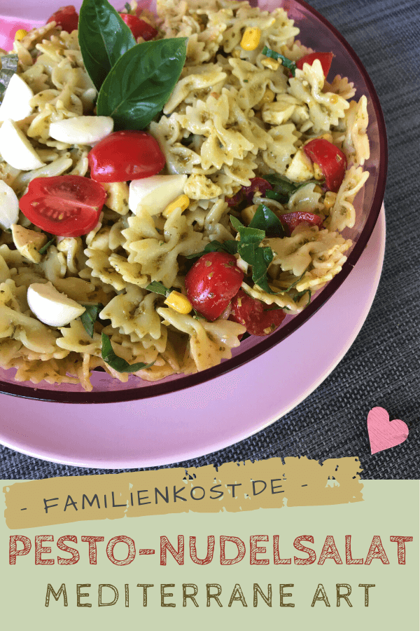 Mediterraner Pesto-Nudelsalat Mediterraner Pesto-Nudelsalat