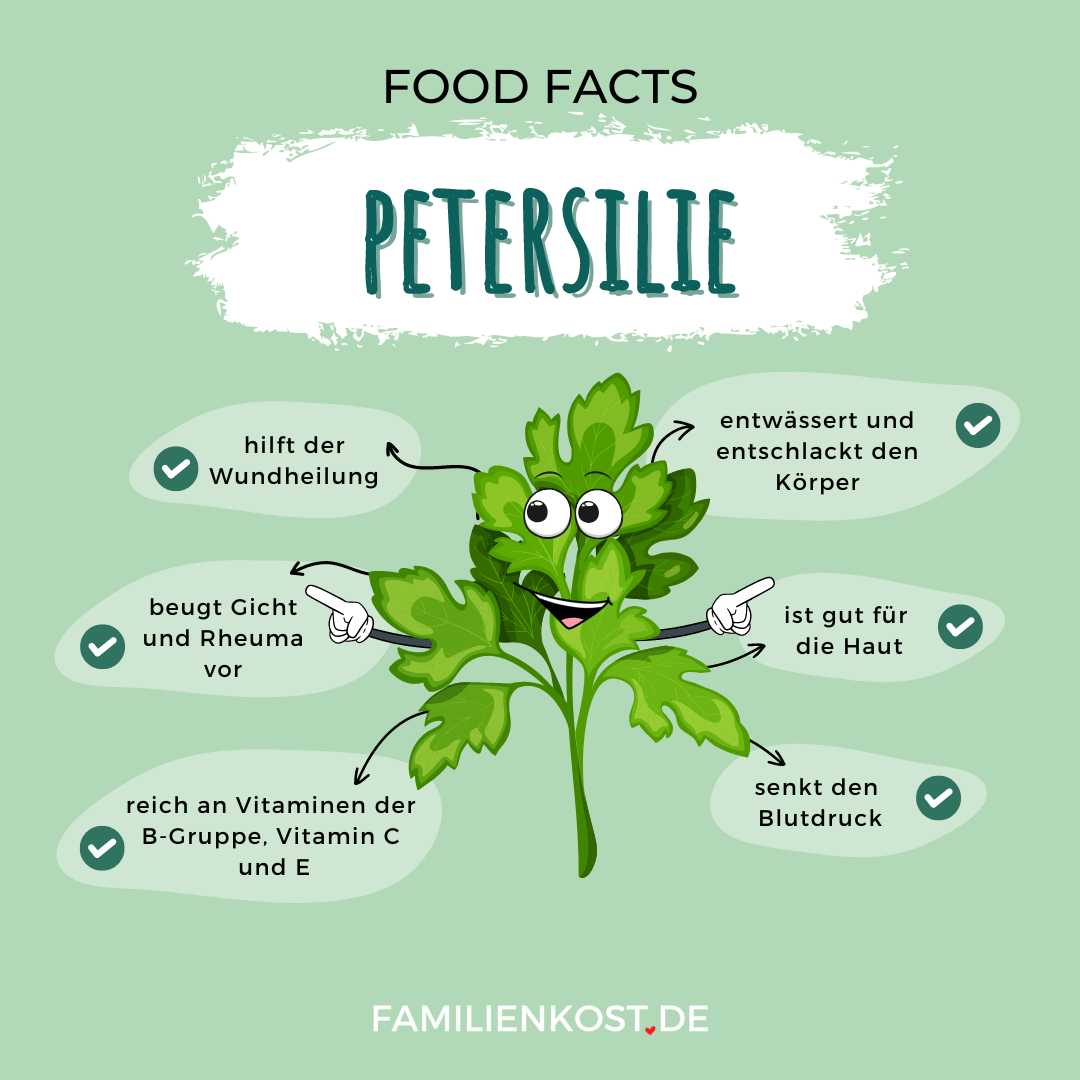 Petersilie ist gesund