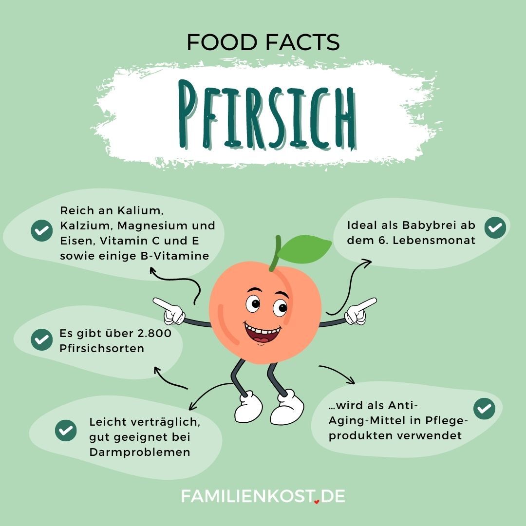 Pfirsiche sind gesund