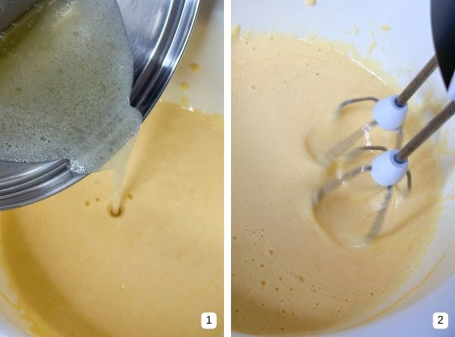 Ostertorte Pfirsich-Melba
