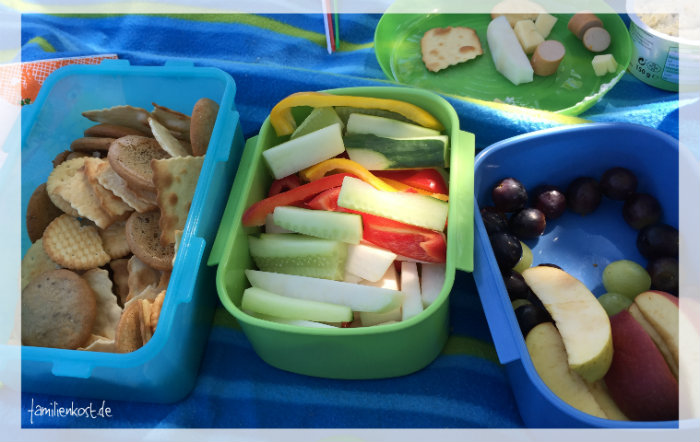 Picknick Ideen &amp; Rezepte für Familie und Kindern