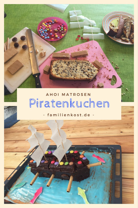 Piratenkuchen zum Kindergeburtstag Piratenkuchen zum Kindergeburtstag
