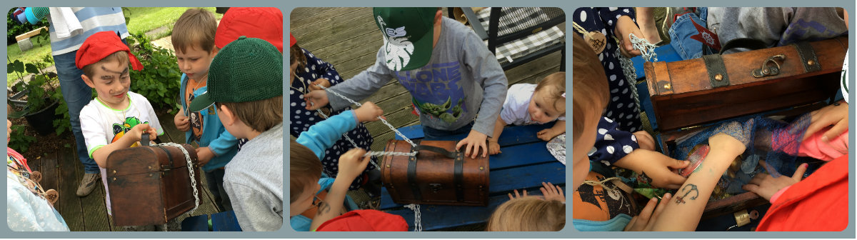 Piratenschatz Kindergeburtstag