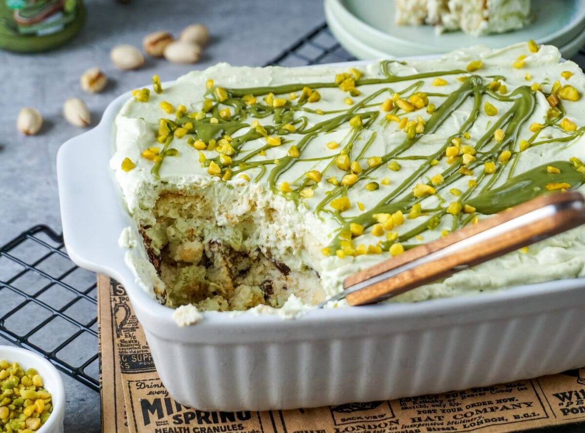Pistazien-Tiramisu einfach Pistazien-Tiramisu einfach