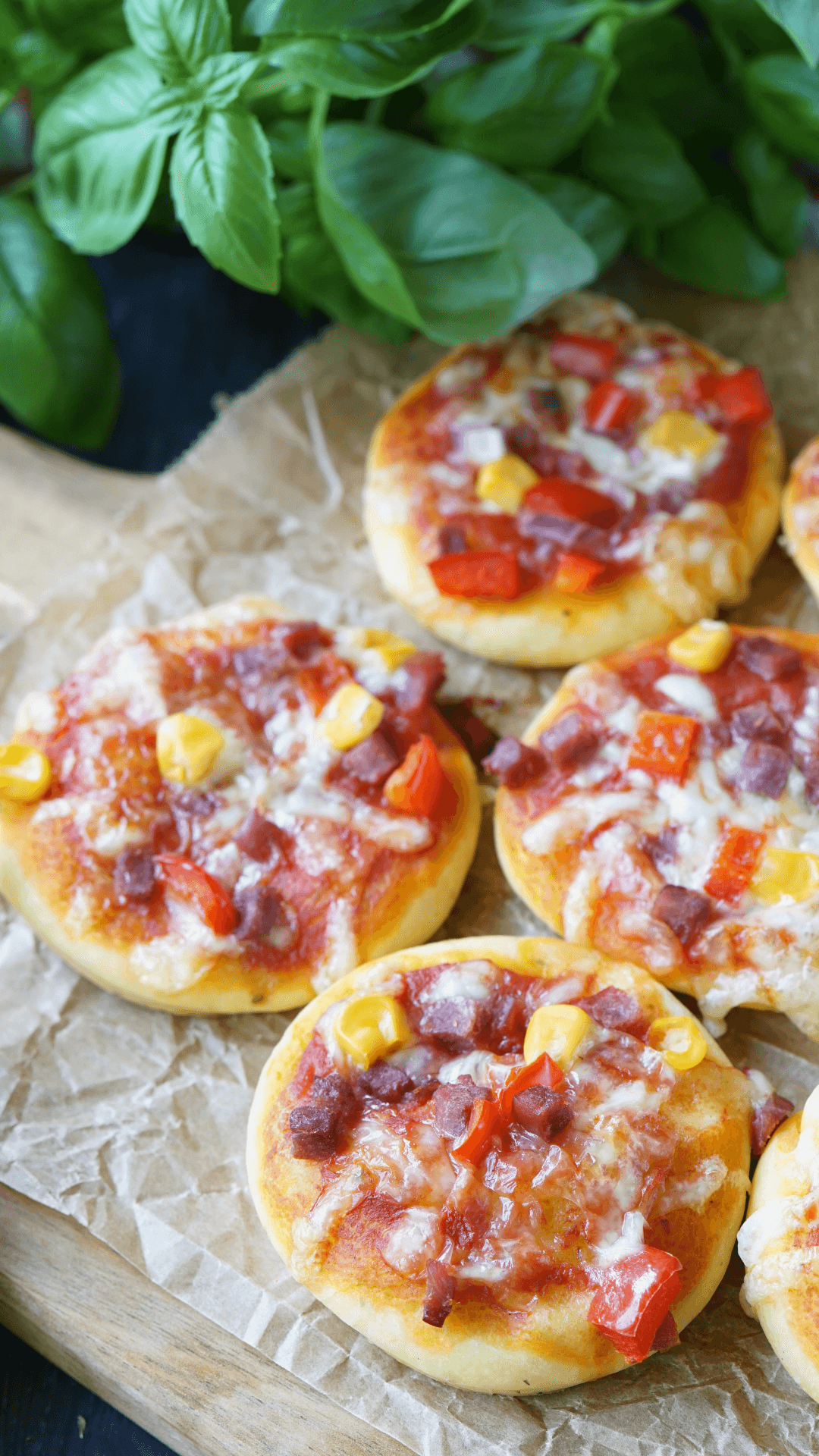 Pizza und Minipizza mit Quark-Öl-Teig selber machen