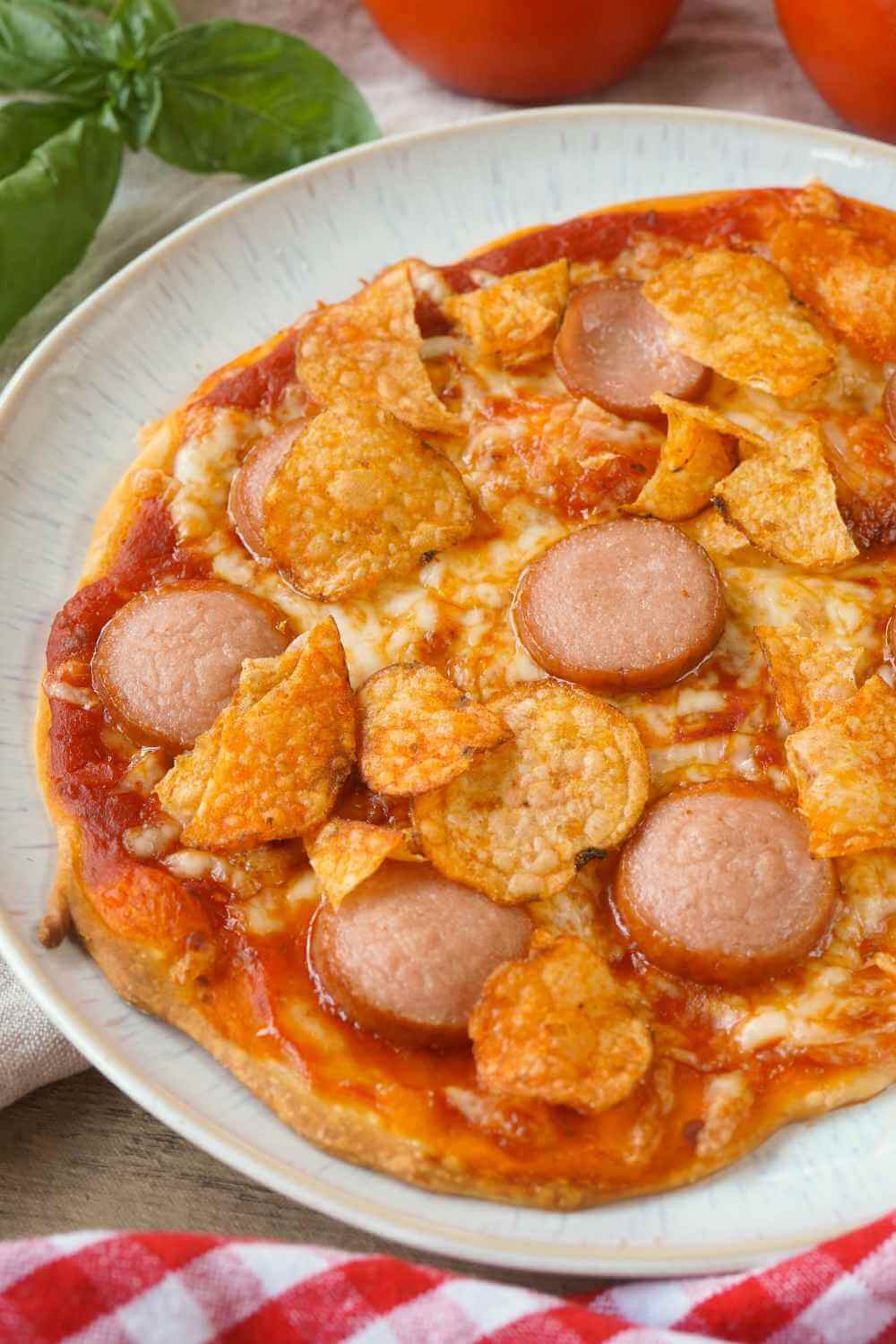 Pizza Würstel Pizza Würstel