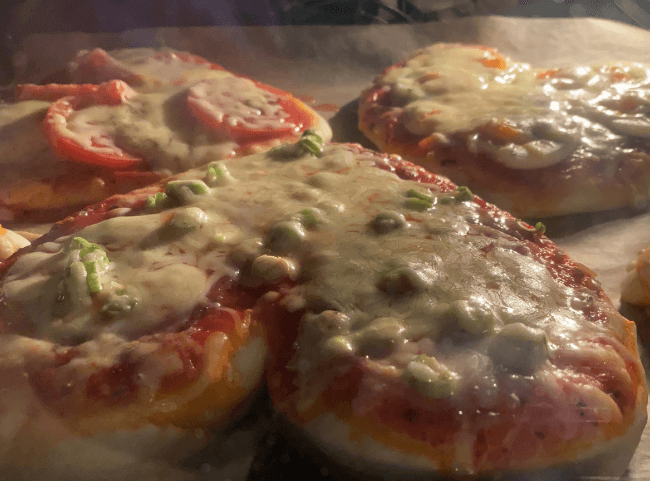 Pizzaherz backen Pizzaherz backen
