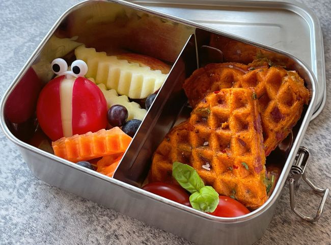Pizzawaffeln Rezept