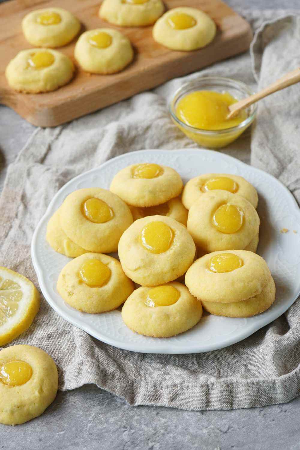 Lemon Curd Kekse