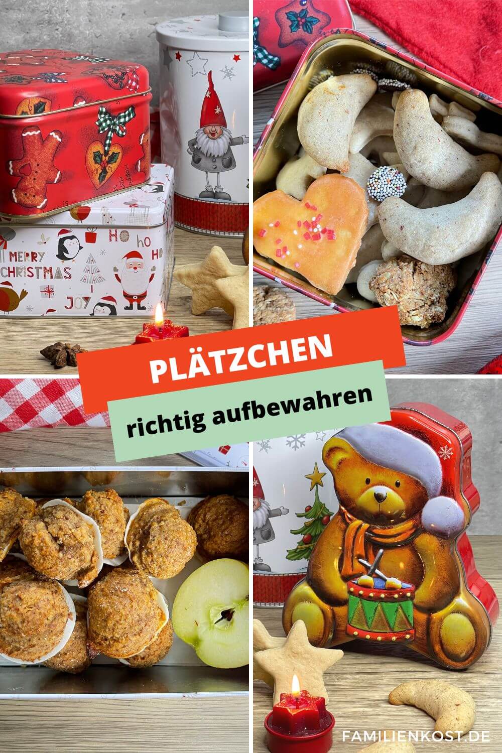 Plätzchen aufbewahren - Tipps