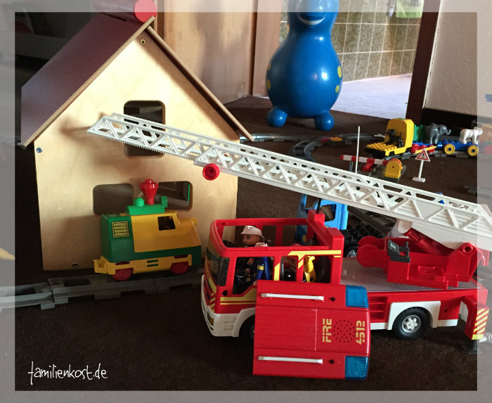 Playmobil Drehleiterfeuerwehr