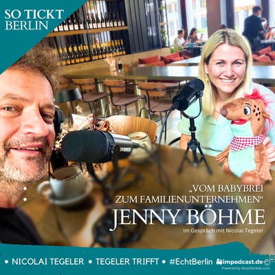 Jenny Böhme zu Gast im Podcas So tickt Berlin | Nicolai Tegeler Jenny Böhme zu Gast im Podcas So tickt Berlin | Nicolai Tegeler