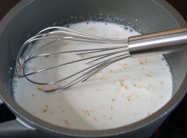 Porridge kochen