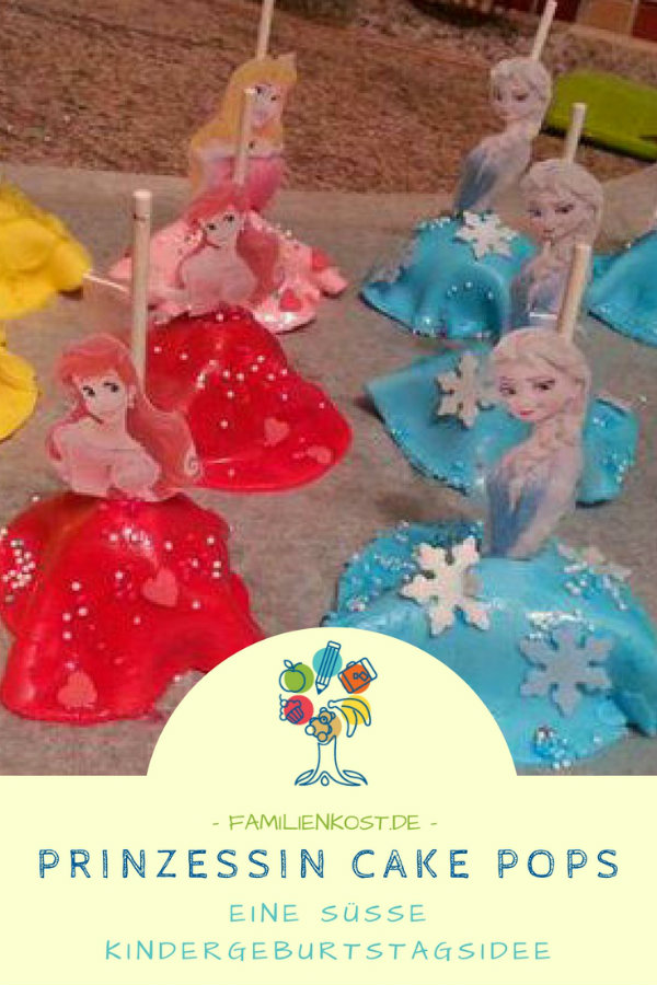 Prinzessin Cake Pops für den Kindergeburtstag Prinzessin Cake Pops für den Kindergeburtstag
