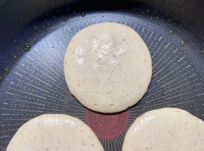 Protein Pancakes ohne Fett braten