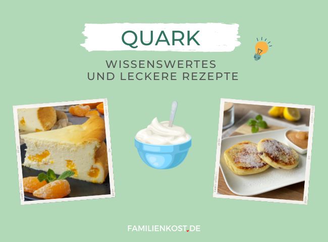 Lebensmittel im Überblick: Quark