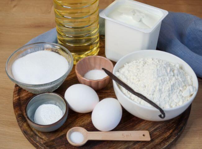 Zutaten für Quarkbällchen Zutaten für Quarkbällchen