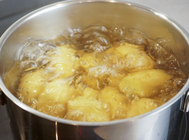 Quetschkartoffeln Pellkartoffeln kochen