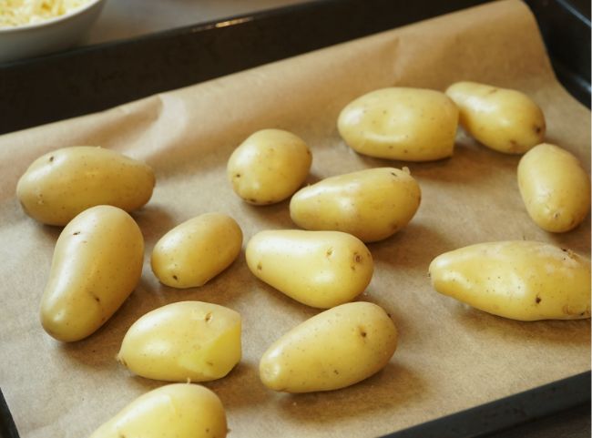 Quetschkartoffeln aus Pellkartoffeln