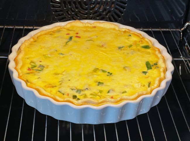 Quiche backen