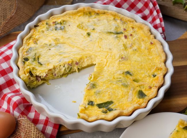 Klassische Quiche