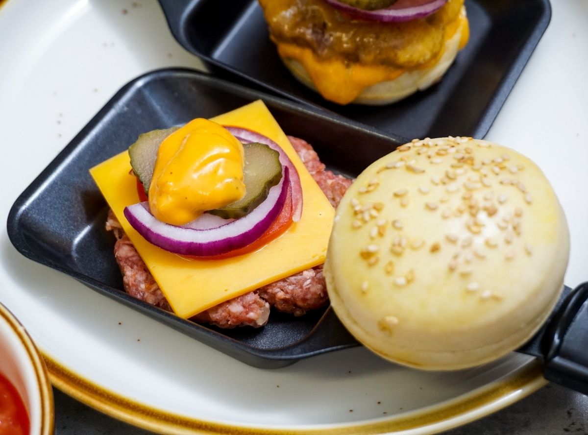 Raclette Burger