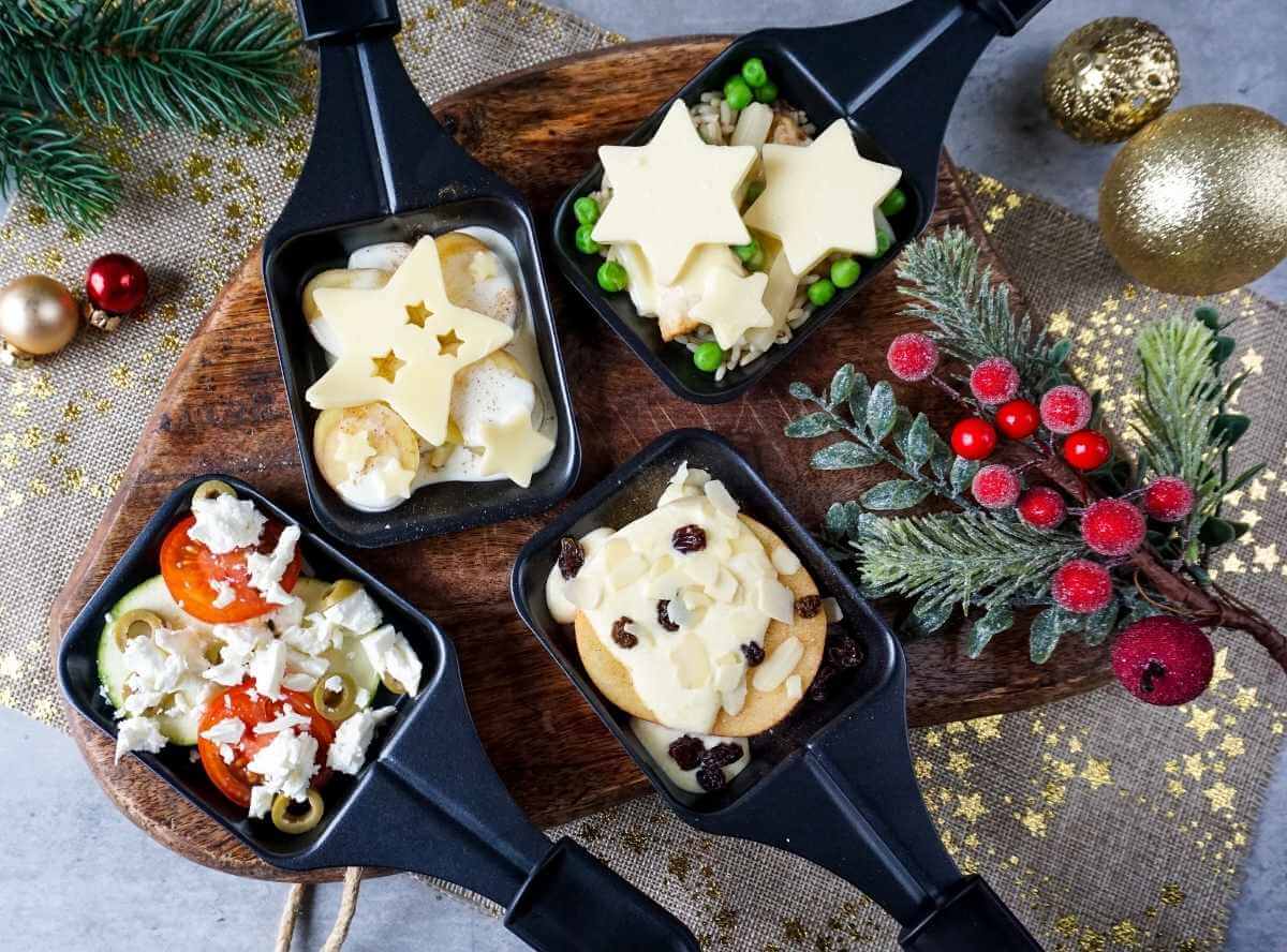 Raclette Ideen für Weihnachten: So wird’s festlich und lecker!