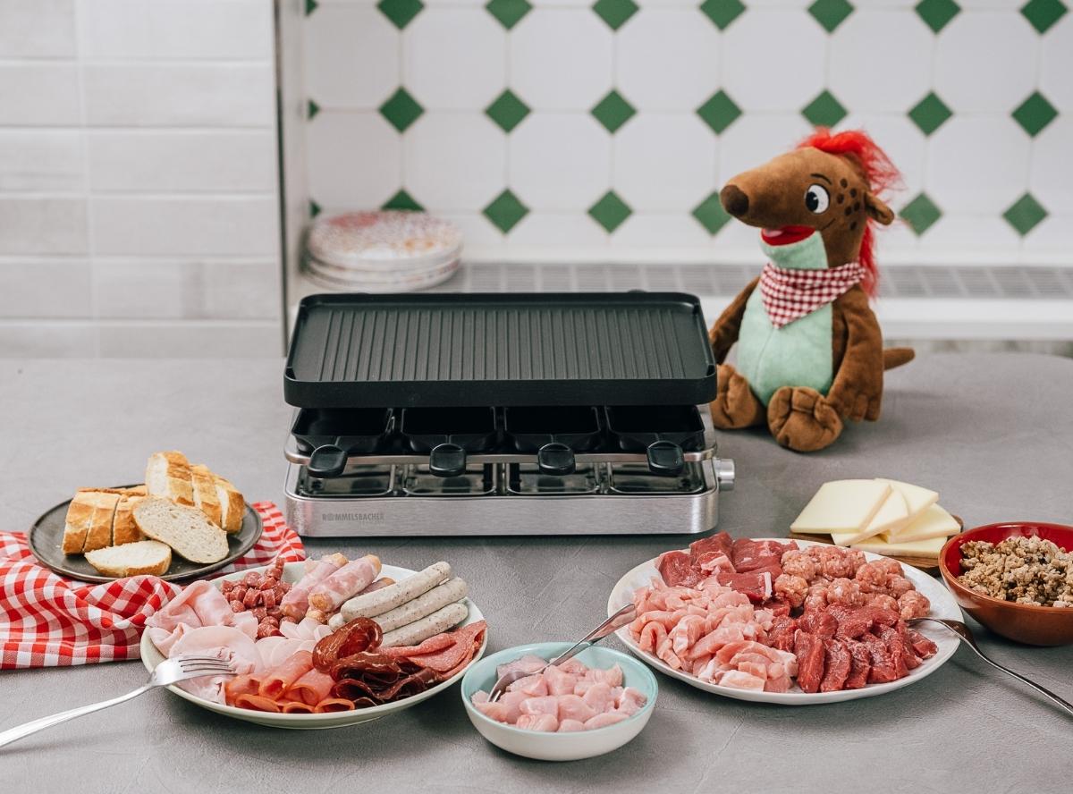 Raclette Rezepte mit Fleisch