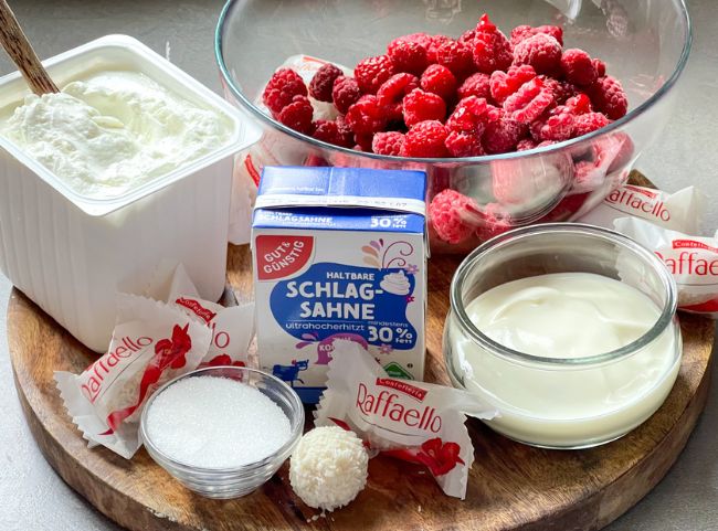 Raffaello Himbeer Creme Raffaello Himbeer Creme