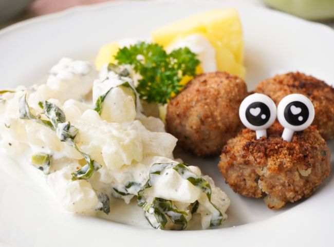 Rahmkohlrabi mit Kartoffeln