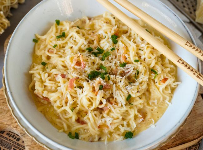 Ramen Carbonara