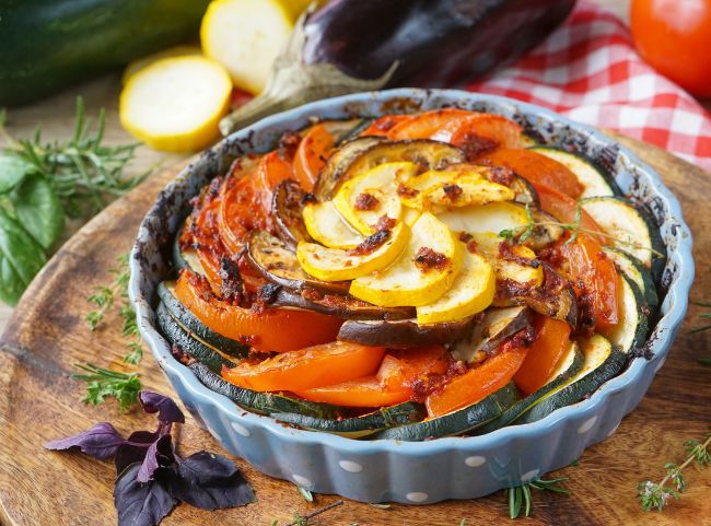 Ratatouille Auflauf Ratatouille Auflauf