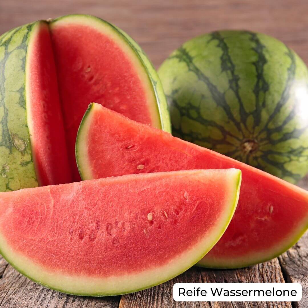 Reife Wassermelone erkennen