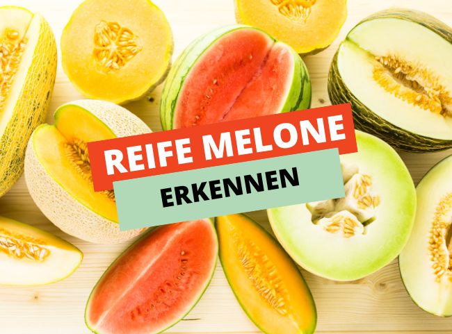 Reife Melone erkennen