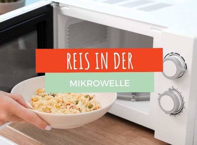 Reis in der Mikrowelle zubereiten