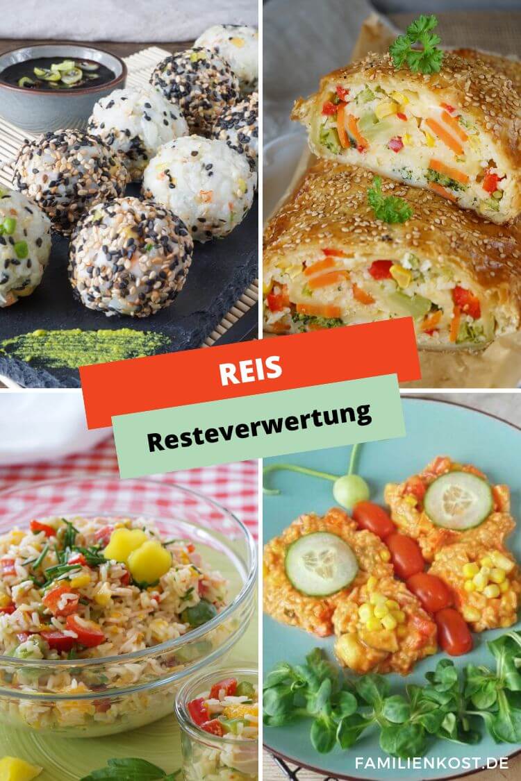 10 Tipps für Reis Resteverwertung