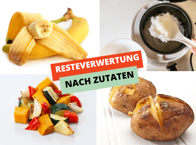 Resteverwertung | Zutaten eingeben - Rezepte bekommen