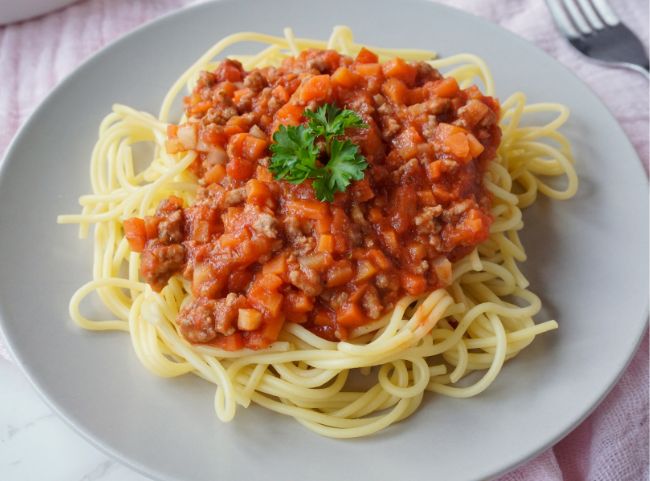 Resteverwertung Spaghetti Bolognese