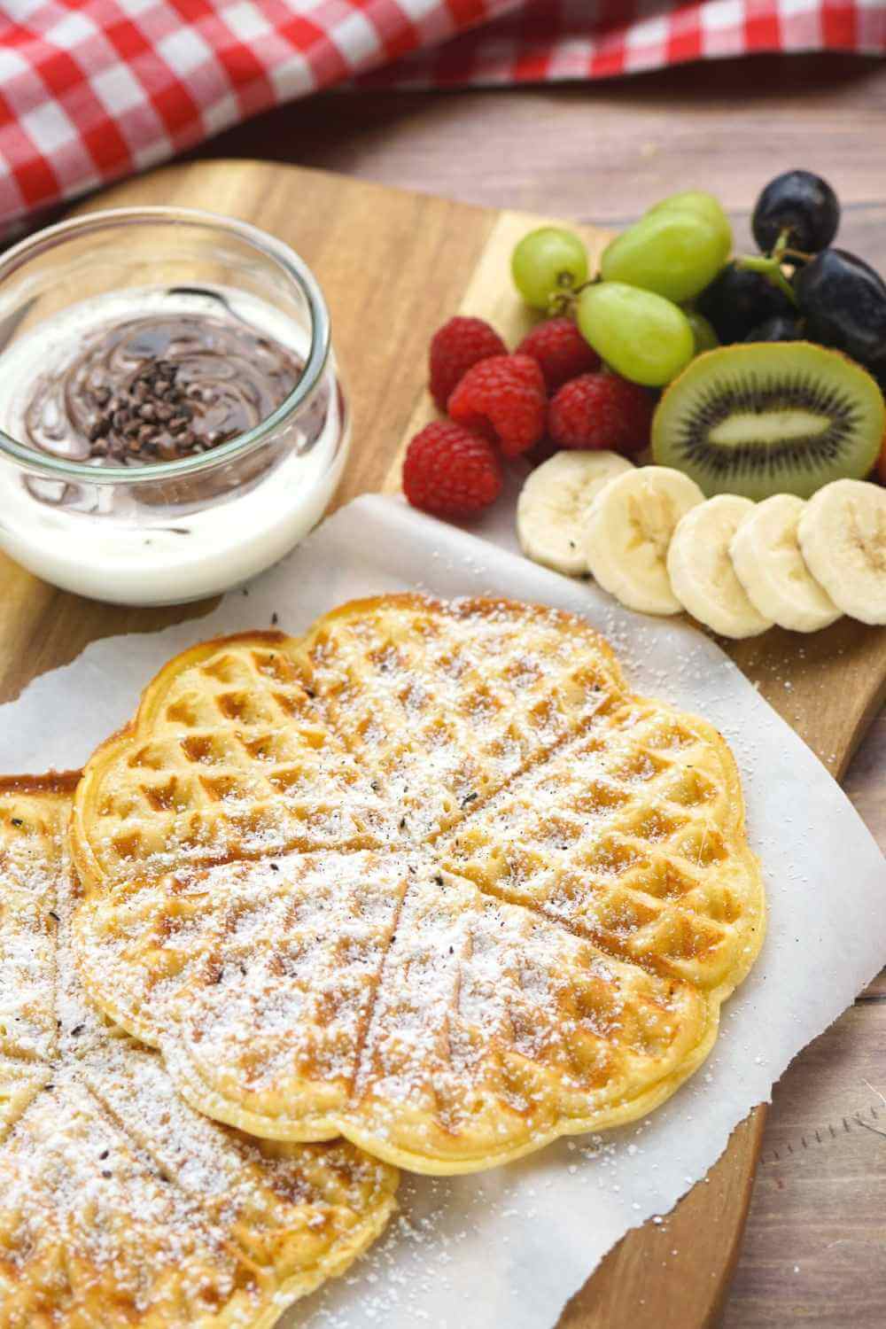 Einfache Buttermilchwaffeln - Rezepte Suchen