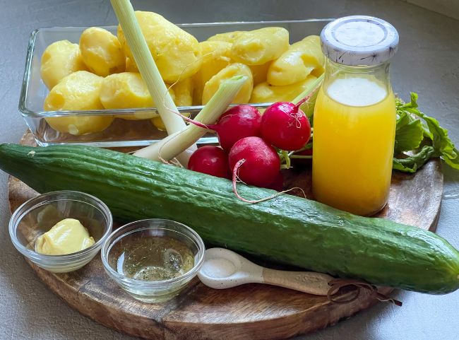 Rezept Kartoffelsalat mit Radieschen Rezept Kartoffelsalat mit Radieschen