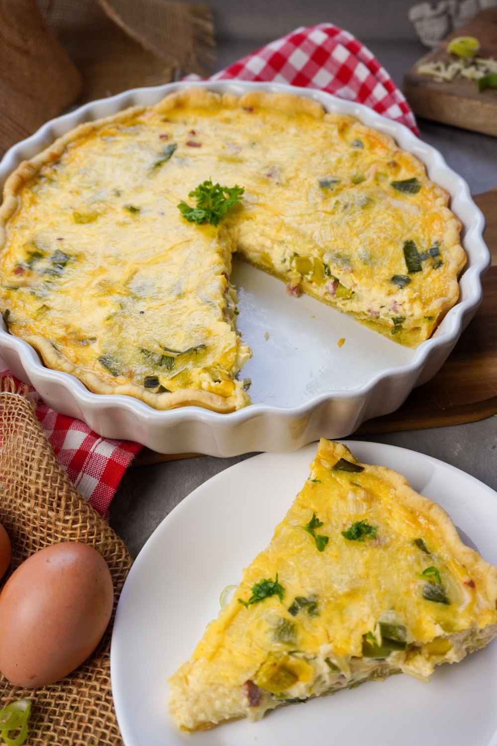 Klassische Quiche