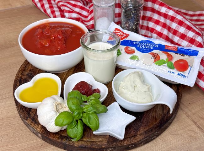 Rezept Tomate Mozzarella Soße