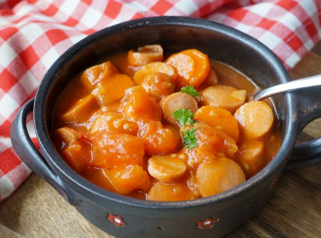 Rezept Würstchengulasch Rezept Würstchengulasch